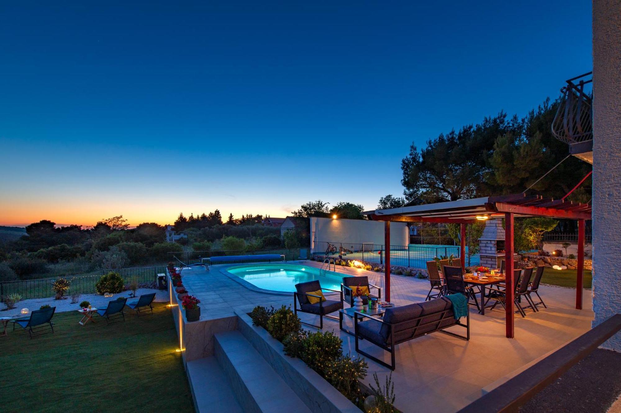Villa Plenca - Heated Pool ! Šibenik Buitenkant foto